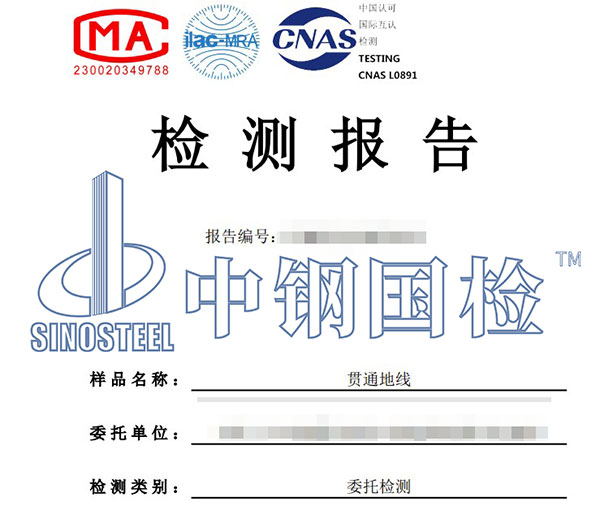 贯通地线二氧化硫腐蚀试验检测报告