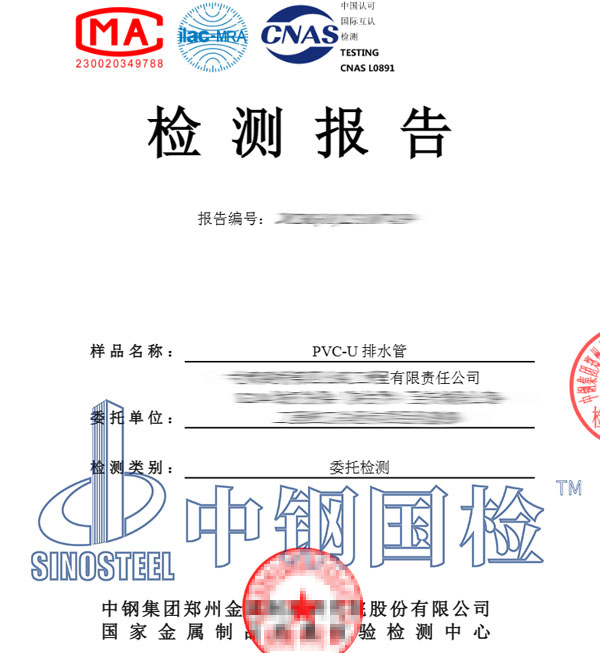 污水管检测报告