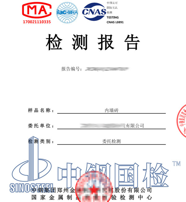 墙体检测报告