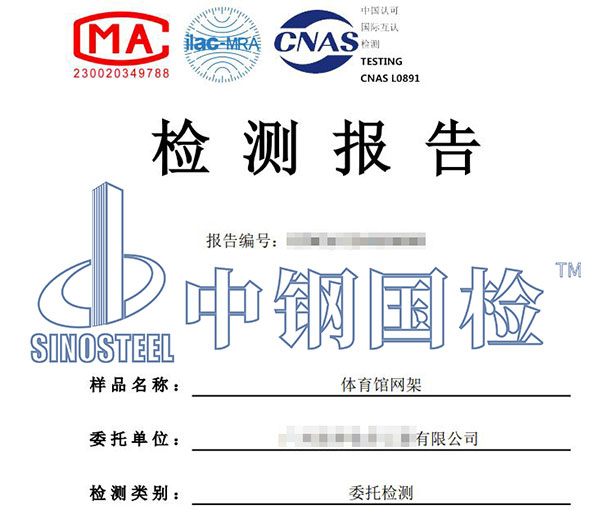 网架承载力检测报告