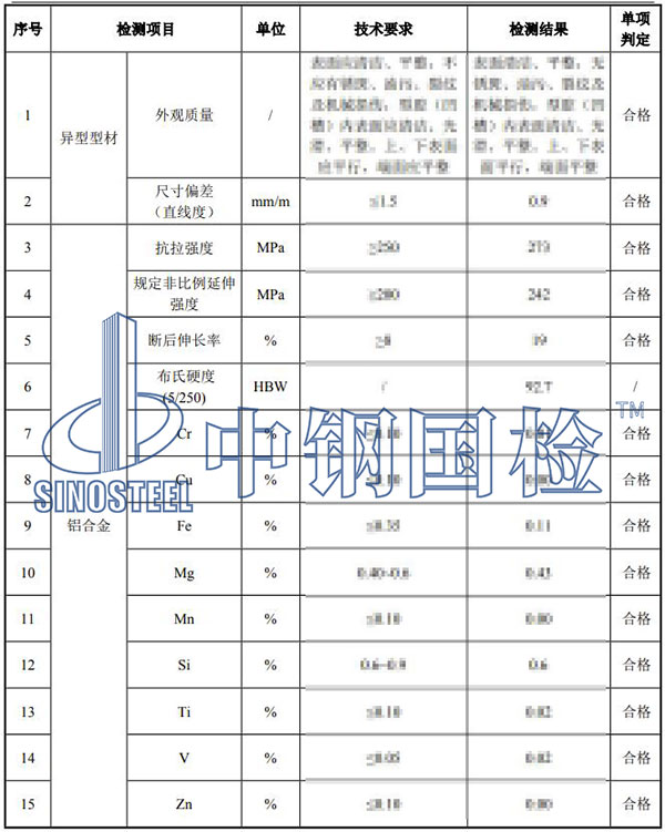 伸缩装置检测项目结果
